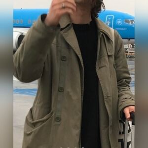 Vtg  Levi's Wool Lined Coat U.K. edition Army Grunge